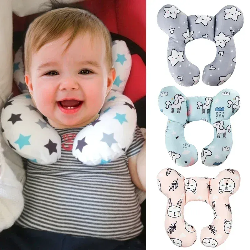 Oreiller de voyage pour bébé, soutien de la tête et du cou pour siège auto