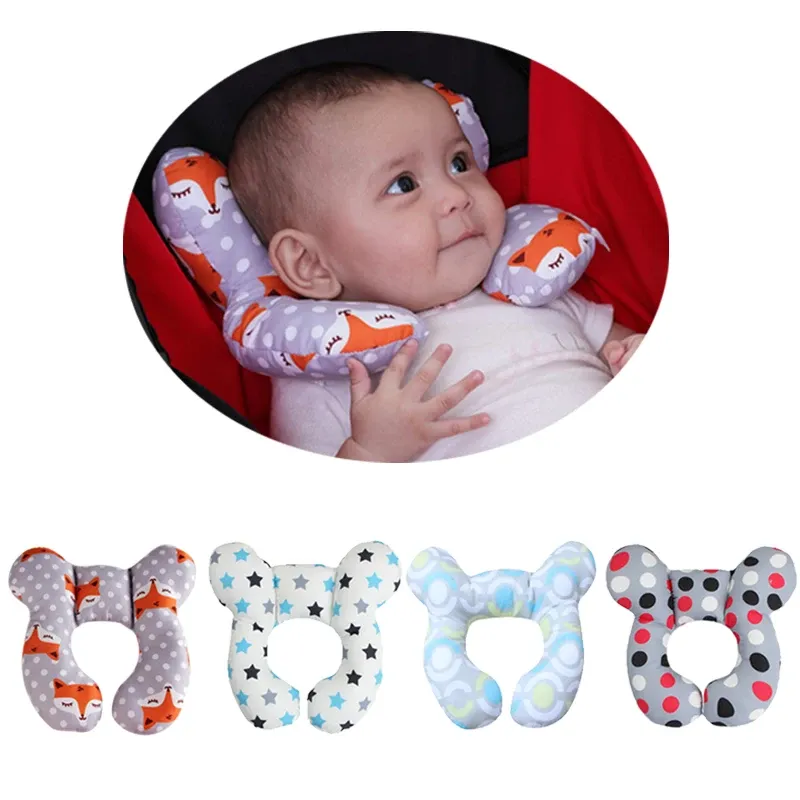 Oreiller de voyage pour bébé, utilisation en déplacement
