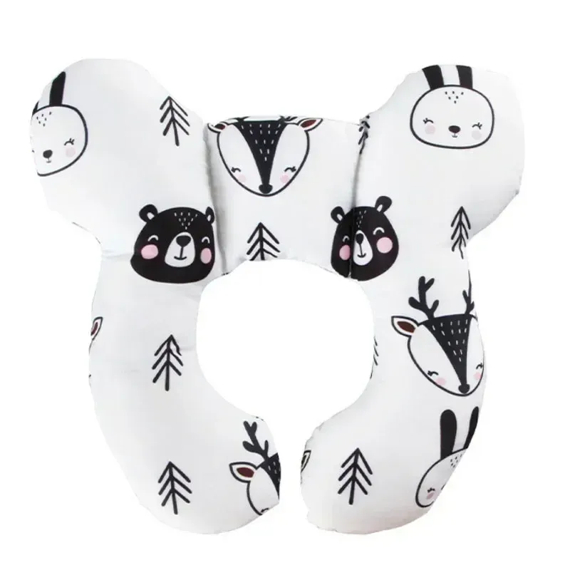 Oreiller de voyage pour bébé, soutien de la tête et du cou pour siège auto 8
