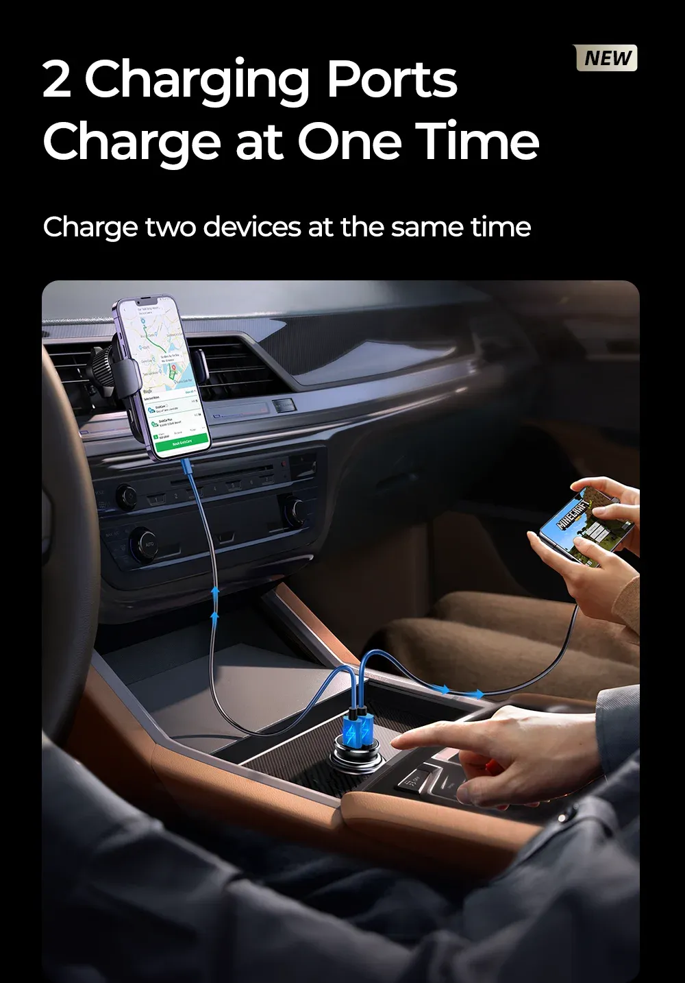 Chargeur de voiture Joyroom, sécurité