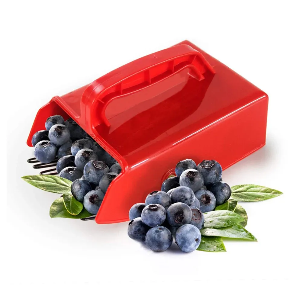 Cueilleur de baies portable avec peigne, outil de récolte à main pour fruits, pour jardin et ferme – PINCEF 6