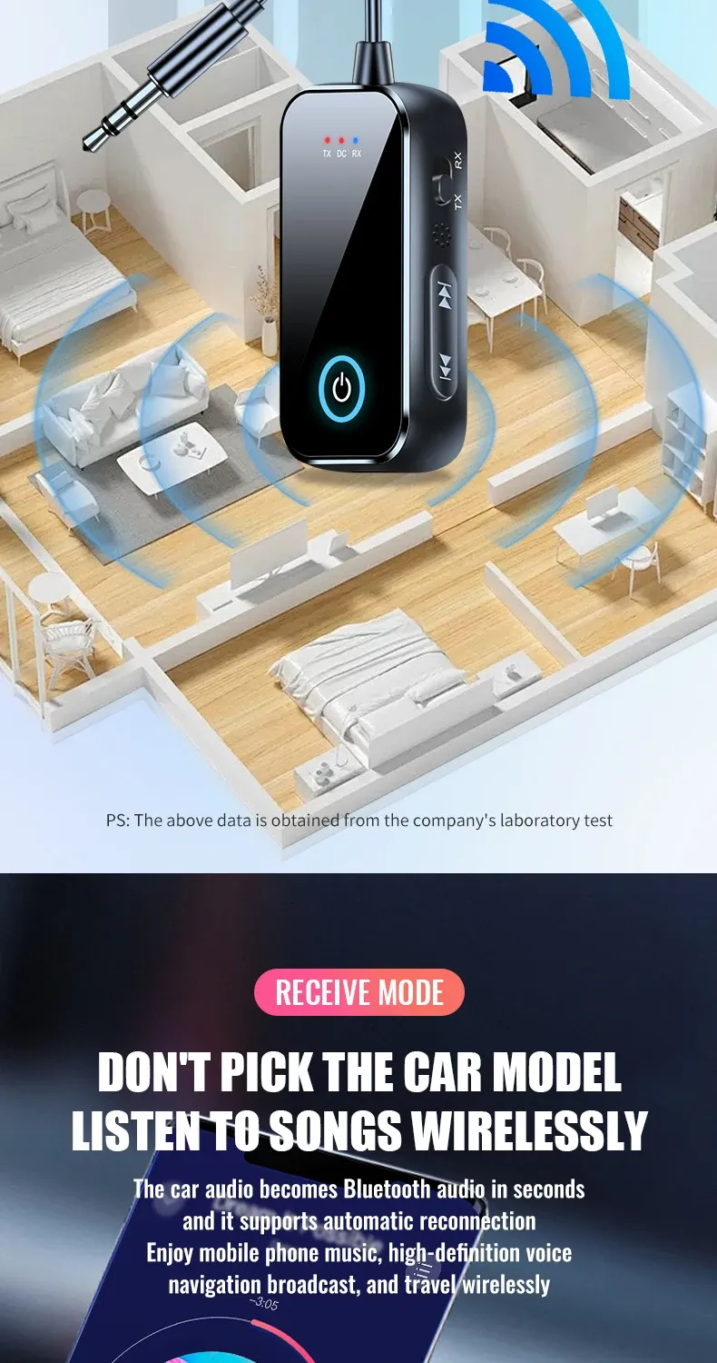 Adaptateur audio Bluetooth pour téléviseur