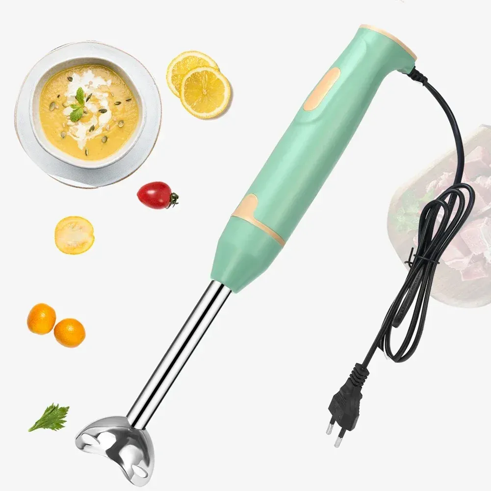 Mélangeur plongeant électrique portatif pour smoothies, sauces, soupes et aliments pour bébé - Image 1