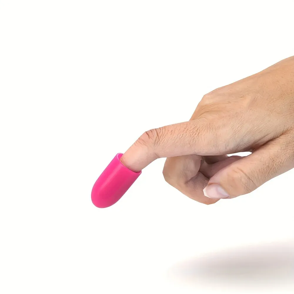 Protège-doigts en silicone pour bricolage et guitare, antidérapants 4