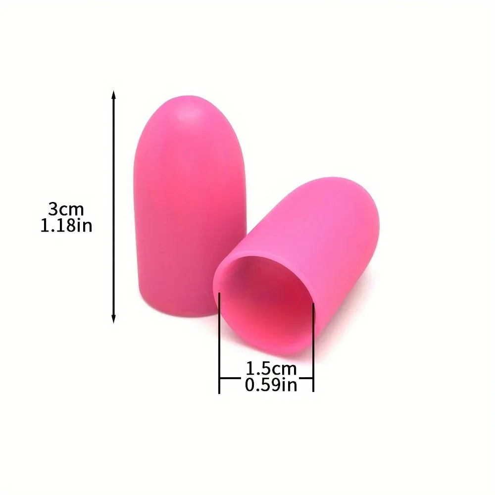 Protège-doigts en silicone, ajustement au doigt