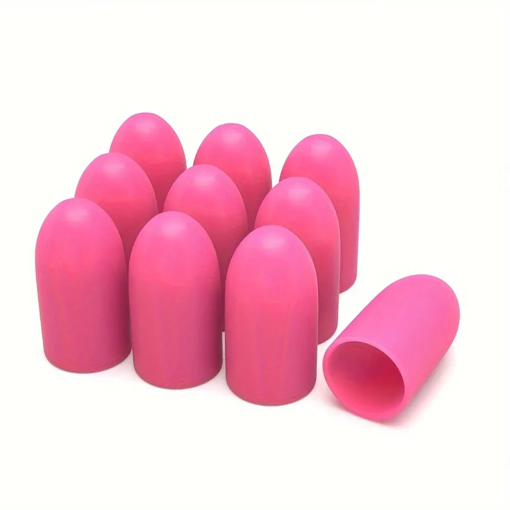 Protège-doigts en silicone pour bricolage et guitare, antidérapants 8