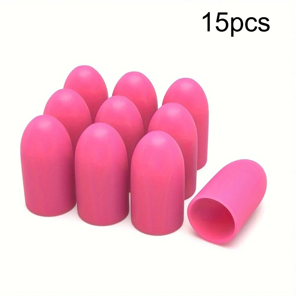 Protège-doigts en silicone pour bricolage et guitare, antidérapants 7