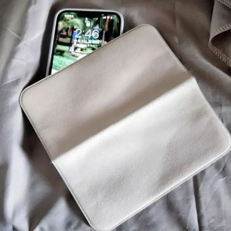 Chiffons de nettoyage en microfibre pour iPhone, iPad, objectifs d'appareil photo et lunettes, lot de 1 à 10 pièces 6