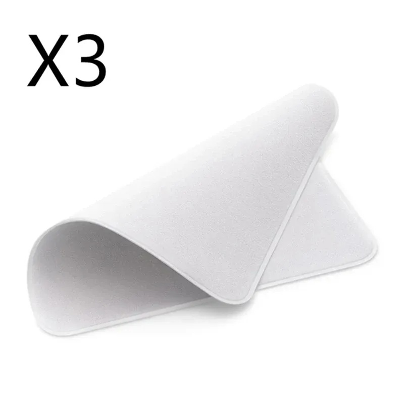 Chiffons de nettoyage en microfibre pour iPhone, iPad, objectifs d'appareil photo et lunettes, lot de 1 à 10 pièces 8