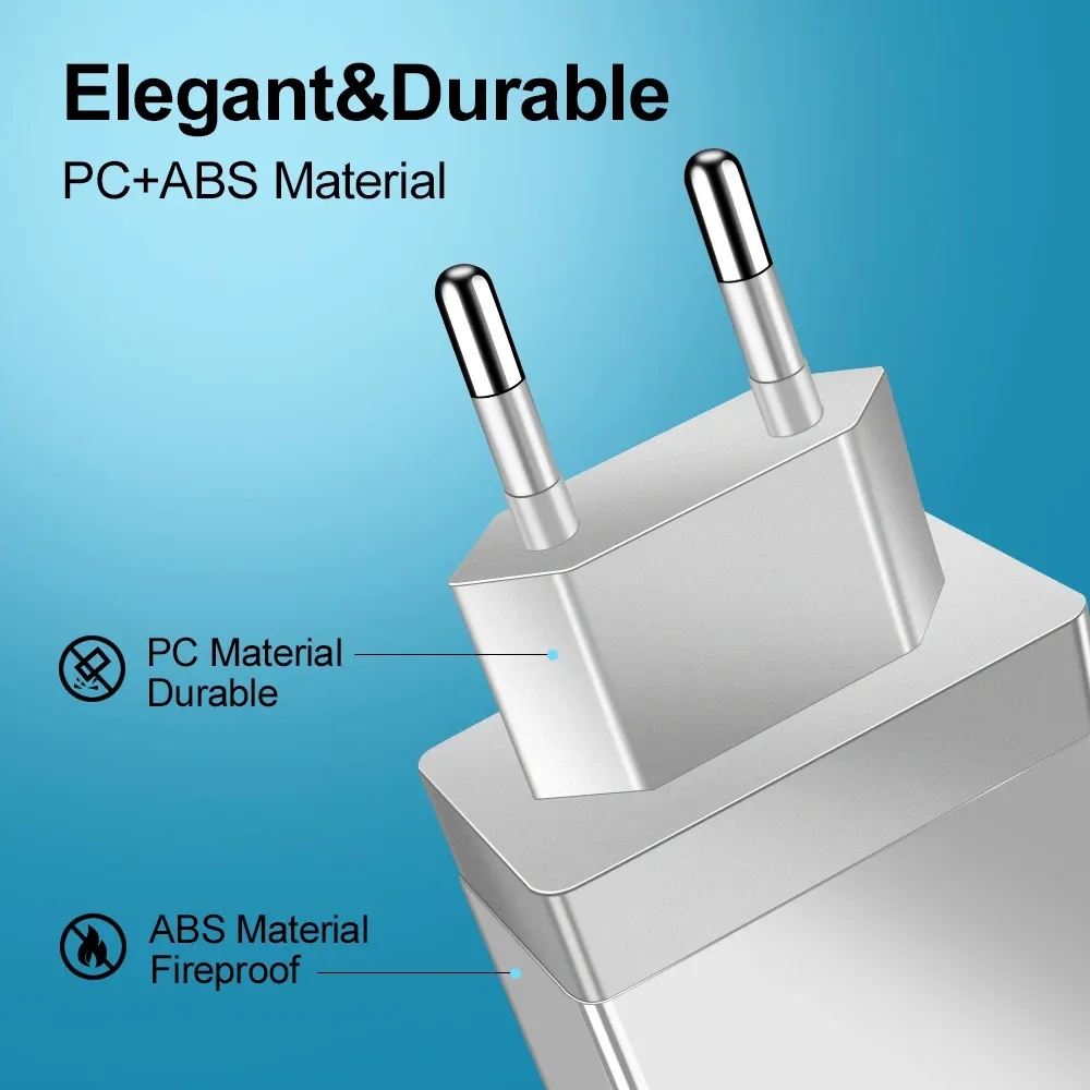 Chargeur USB multiport vue de détail