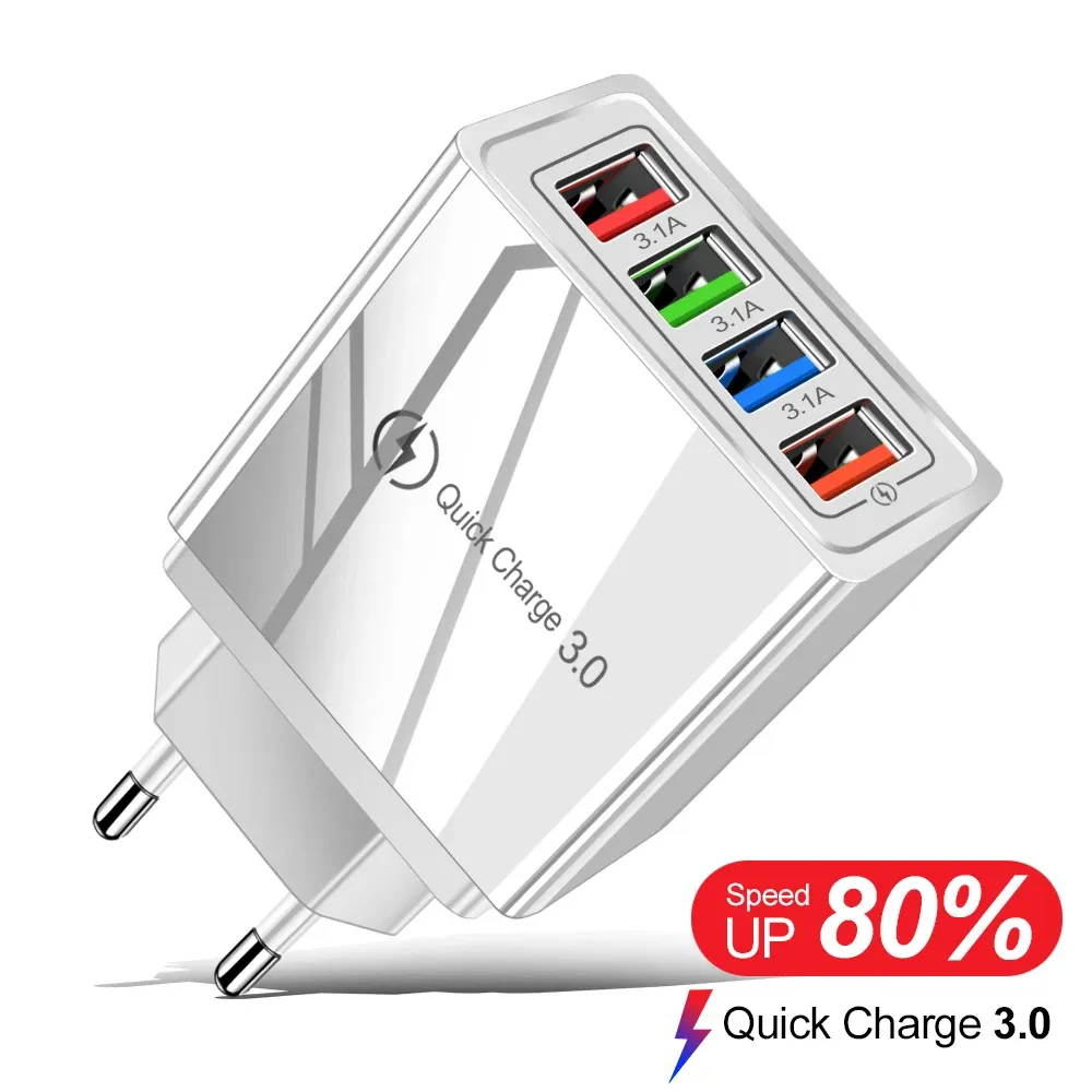 Chargeur USB multiport utilisation