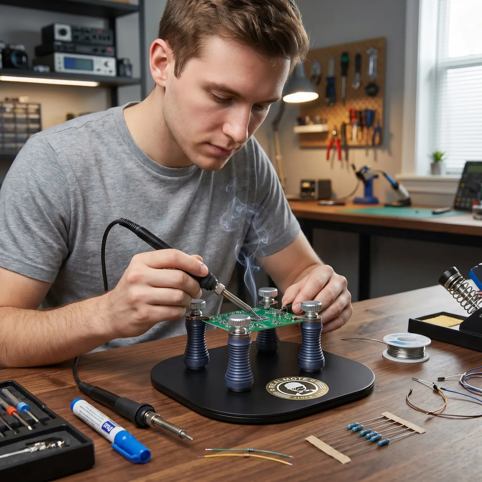 Base magnétique du support