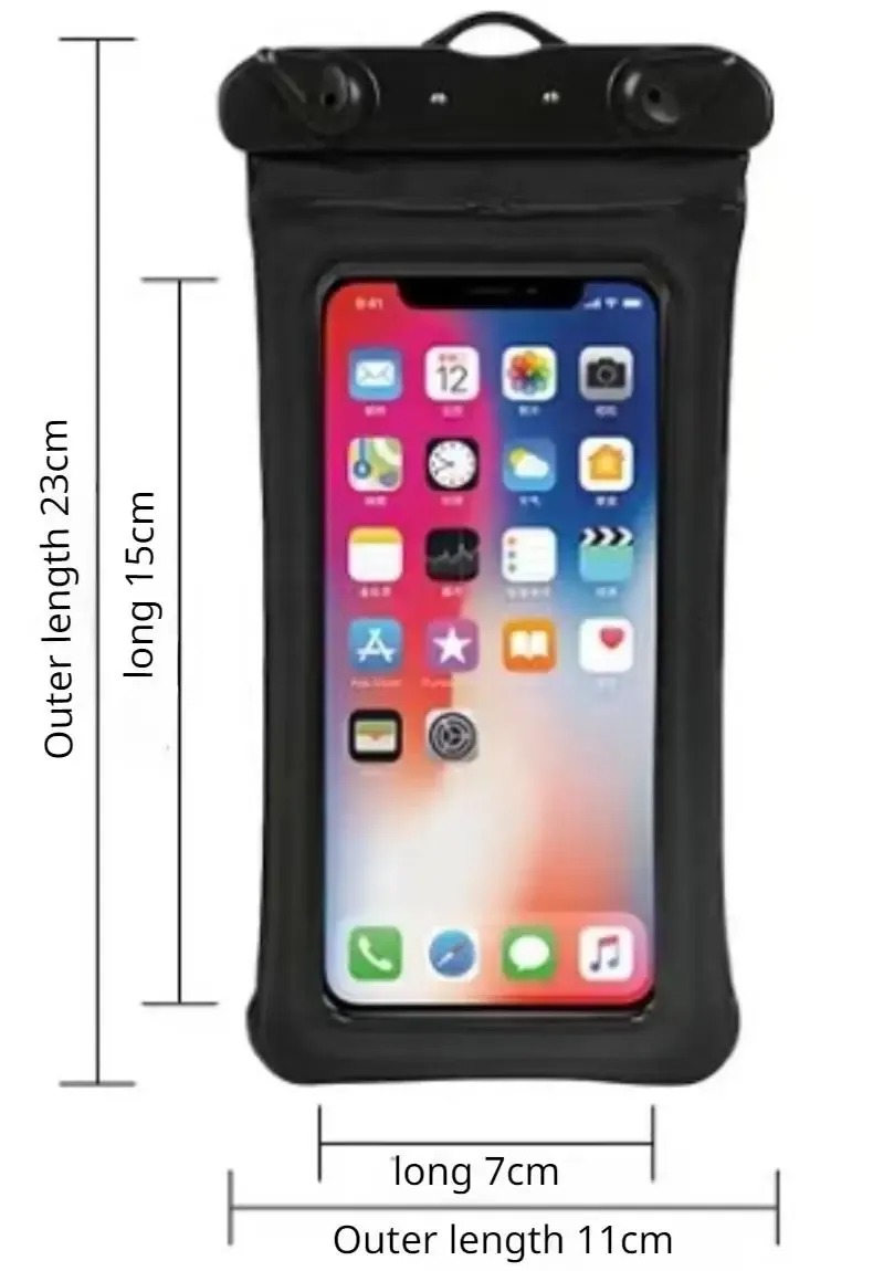 Pochette étanche universelle pour téléphone, vue d'ensemble