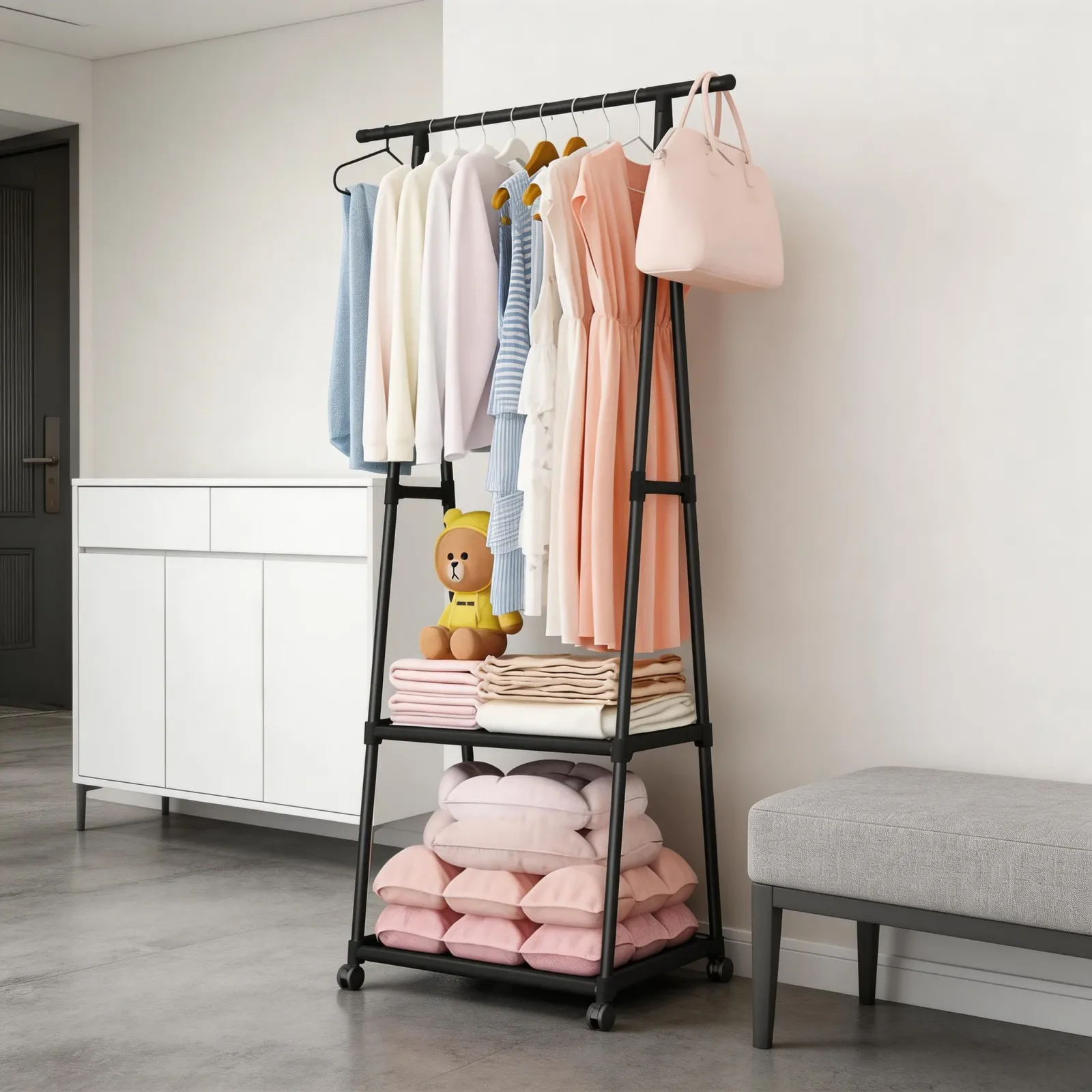 Porte-manteau dans un bureau