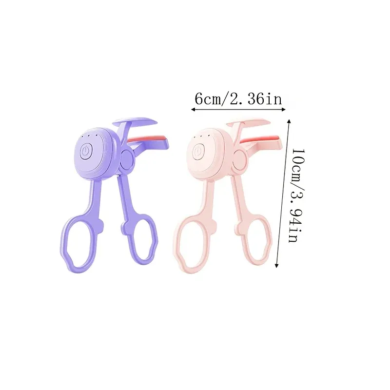 Recourbe-cils électrique rechargeable et chauffant, longue durée 2