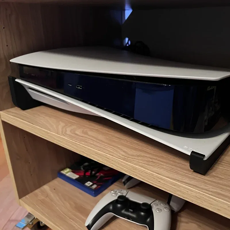 Support horizontal pour PlayStation 5 (PS5) Édition Standard – Support de rangement de bureau réglable en hauteur 3