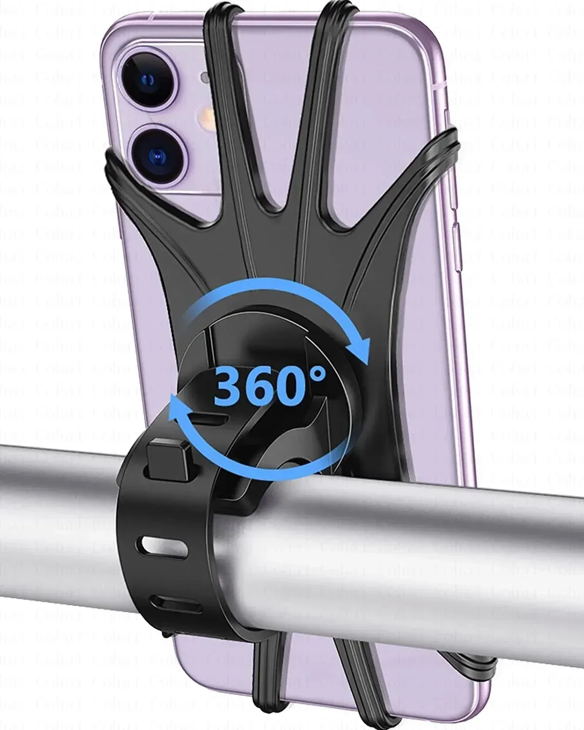 Support de téléphone pour vélo et moto, vue d'ensemble