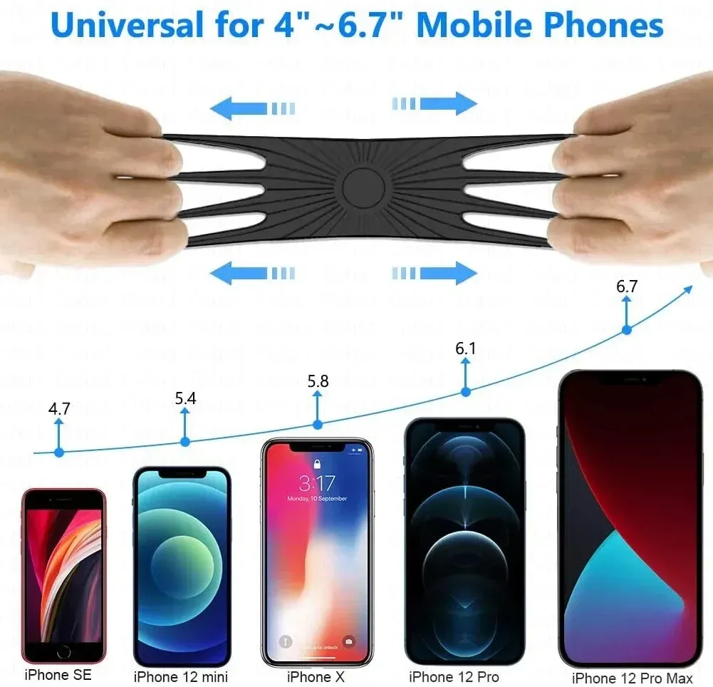 Support téléphone, détail de finition