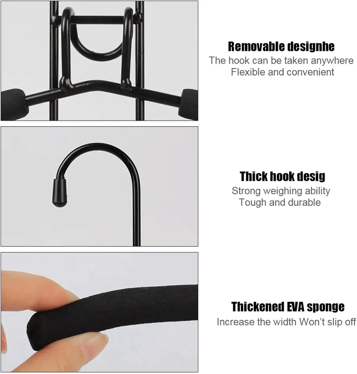 Organisation des vêtements avec le cintre suspendu