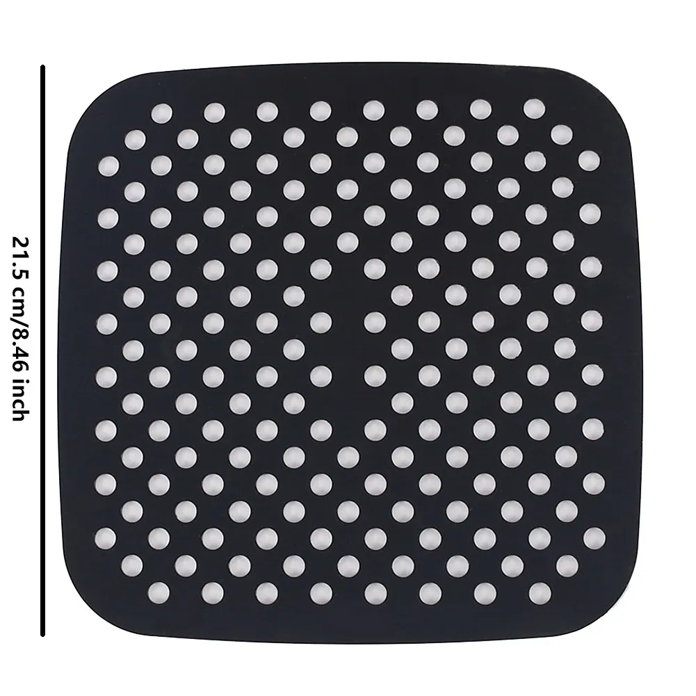 Tapis de friteuse à air en silicone réutilisable antiadhésif pour cuisson 10