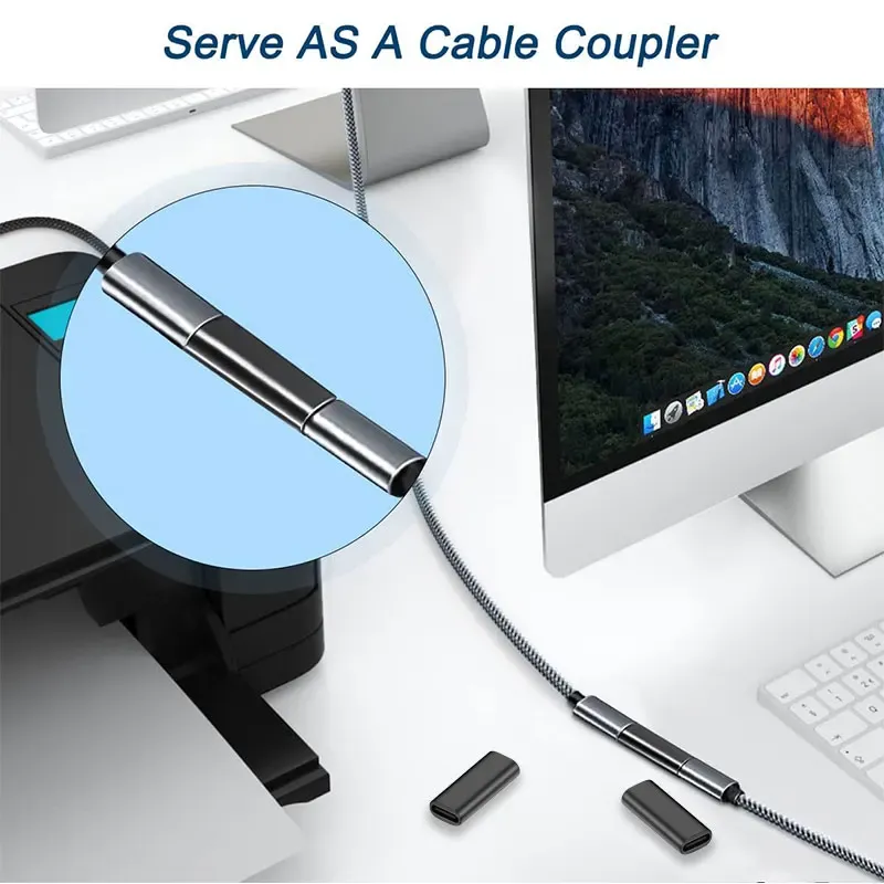Coupleur USB-C pour extension de câble