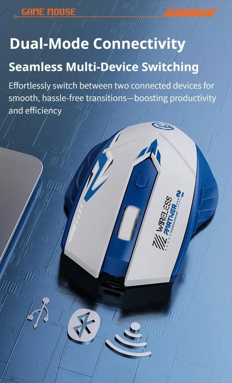 Souris NexusClick, commutation entre appareils