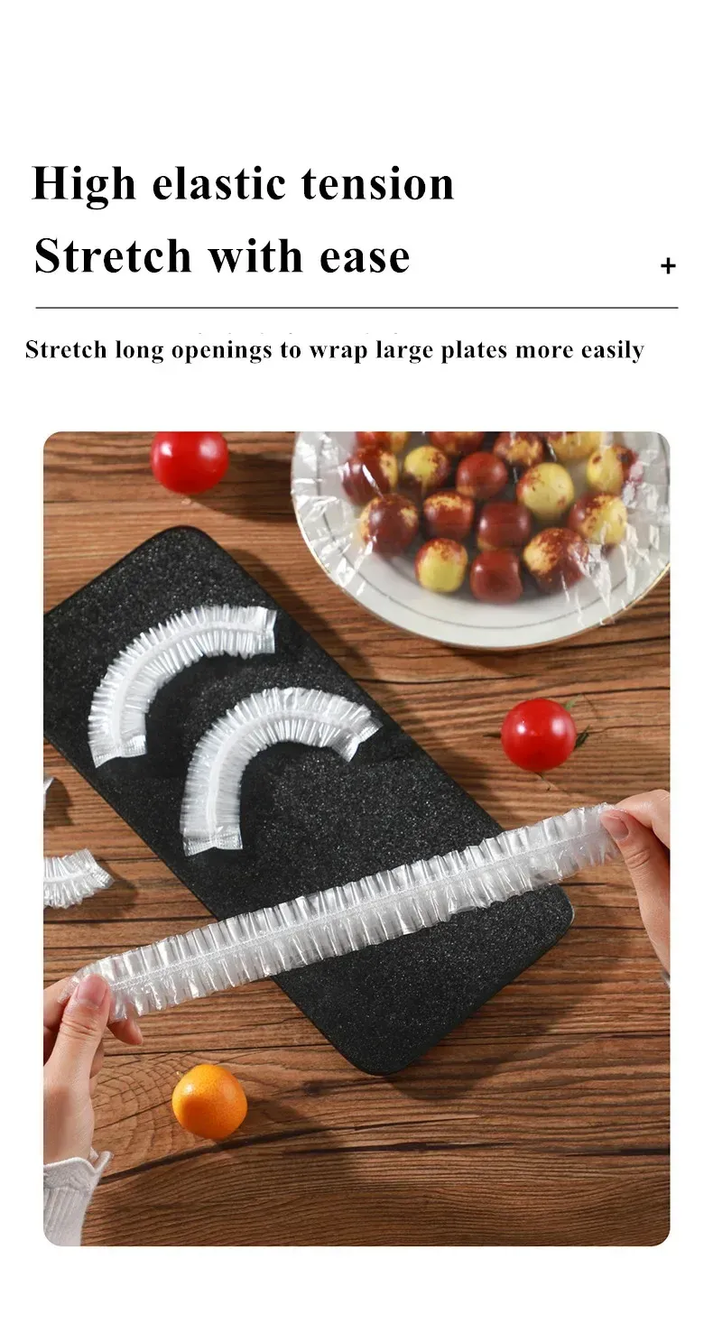 Couvercles élastiques dans la cuisine