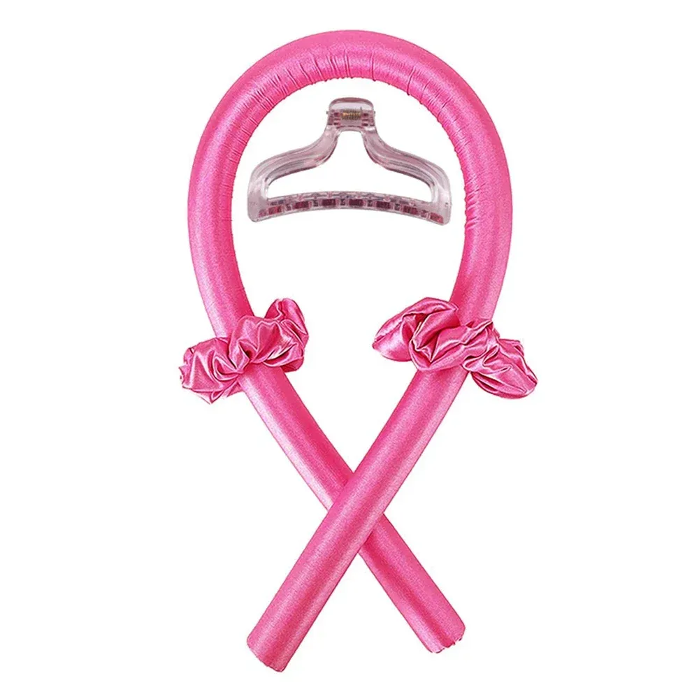 Bigoudis sans chaleur en ruban pour dormir, bande de sauna, outils de coiffure doux, le plus récent 16