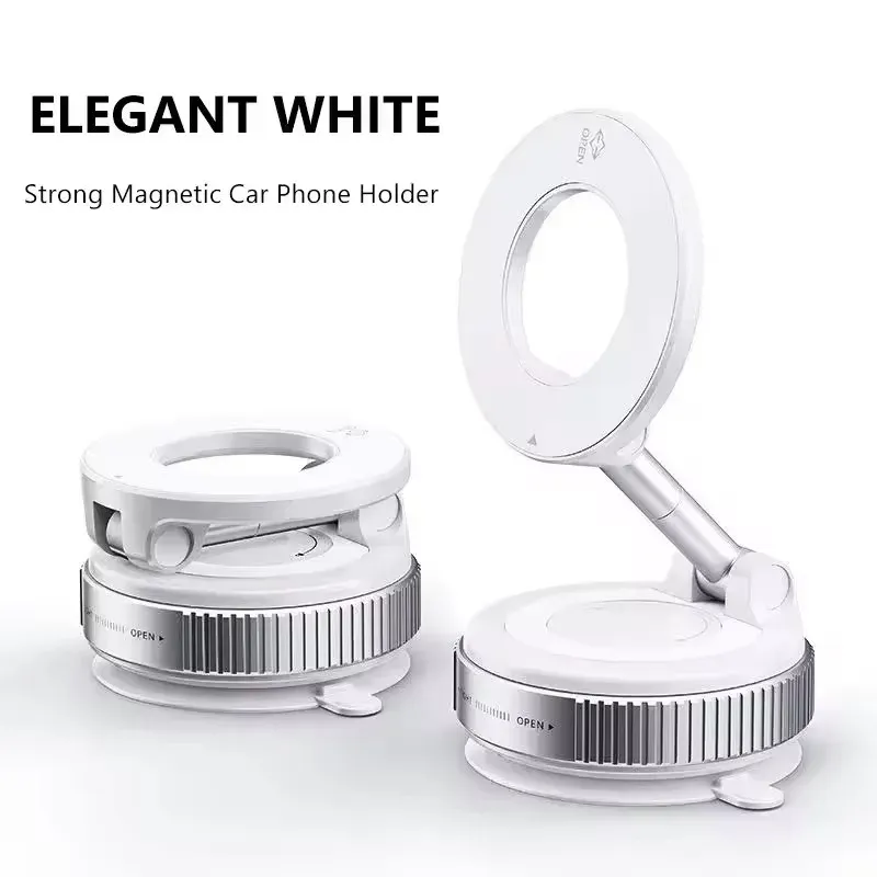 Support magnétique pour téléphone de voiture à rotation 360°, fixation par ventouse, support universel 2026 7