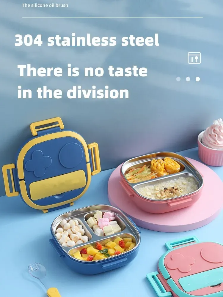 Boîte à déjeuner en acier inoxydable, vue principale