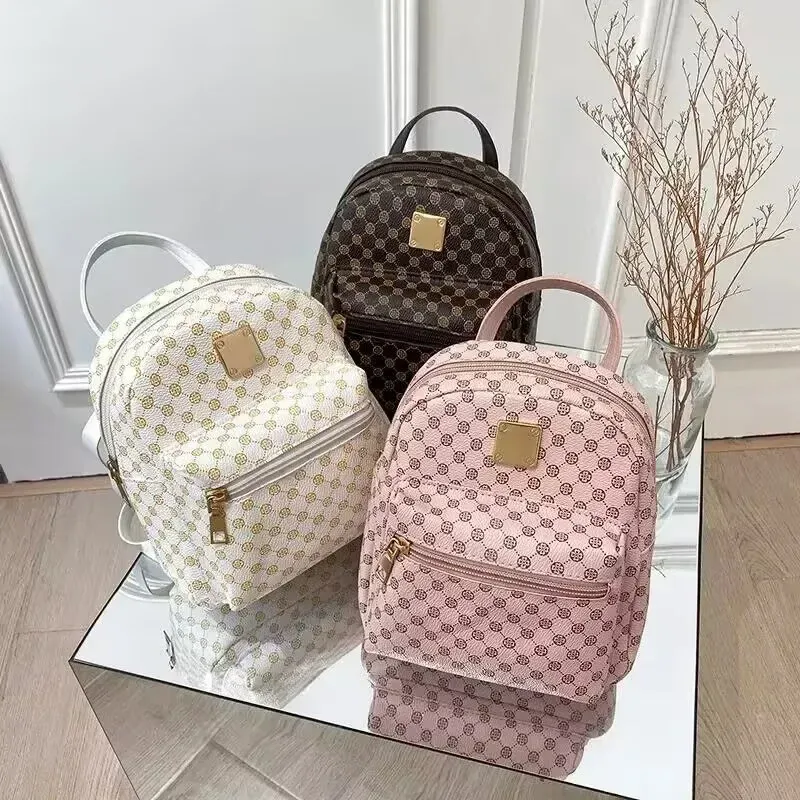 Sac à main pour femme 2-en-1 à bandoulière simple et double bandoulière, sac à dos polyvalent et grande capacité pour les loisirs - Image 1