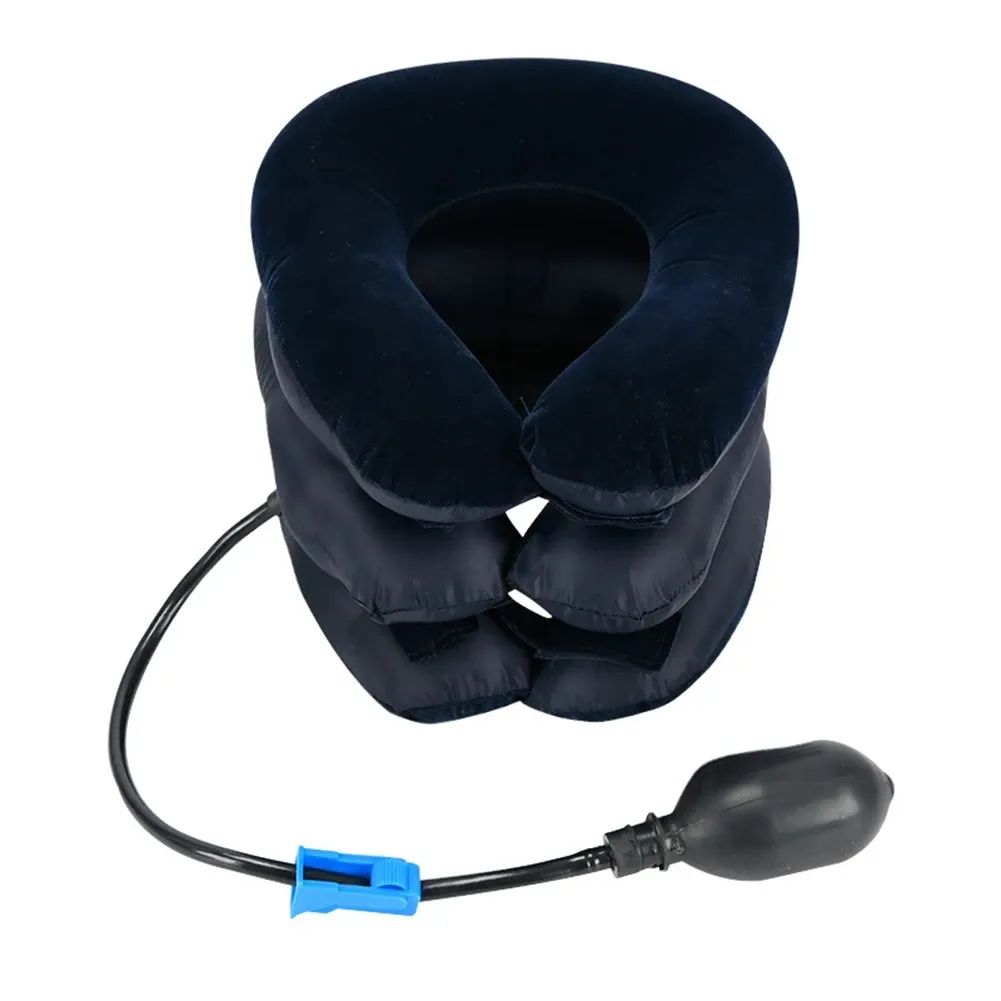 Attelle de traction cervicale gonflable – Soutien cervical pour la maison et le bureau 3