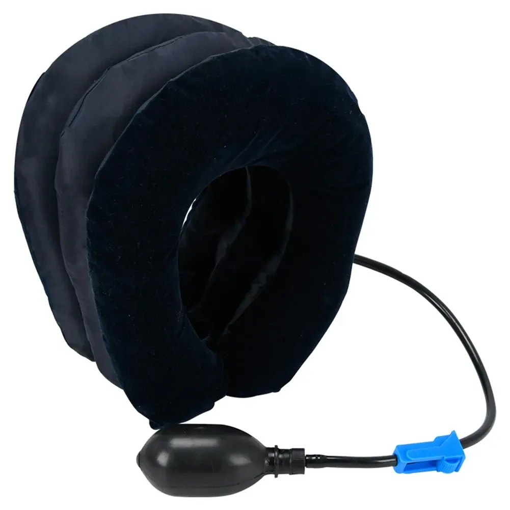 Attelle de traction cervicale gonflable – Soutien cervical pour la maison et le bureau 5