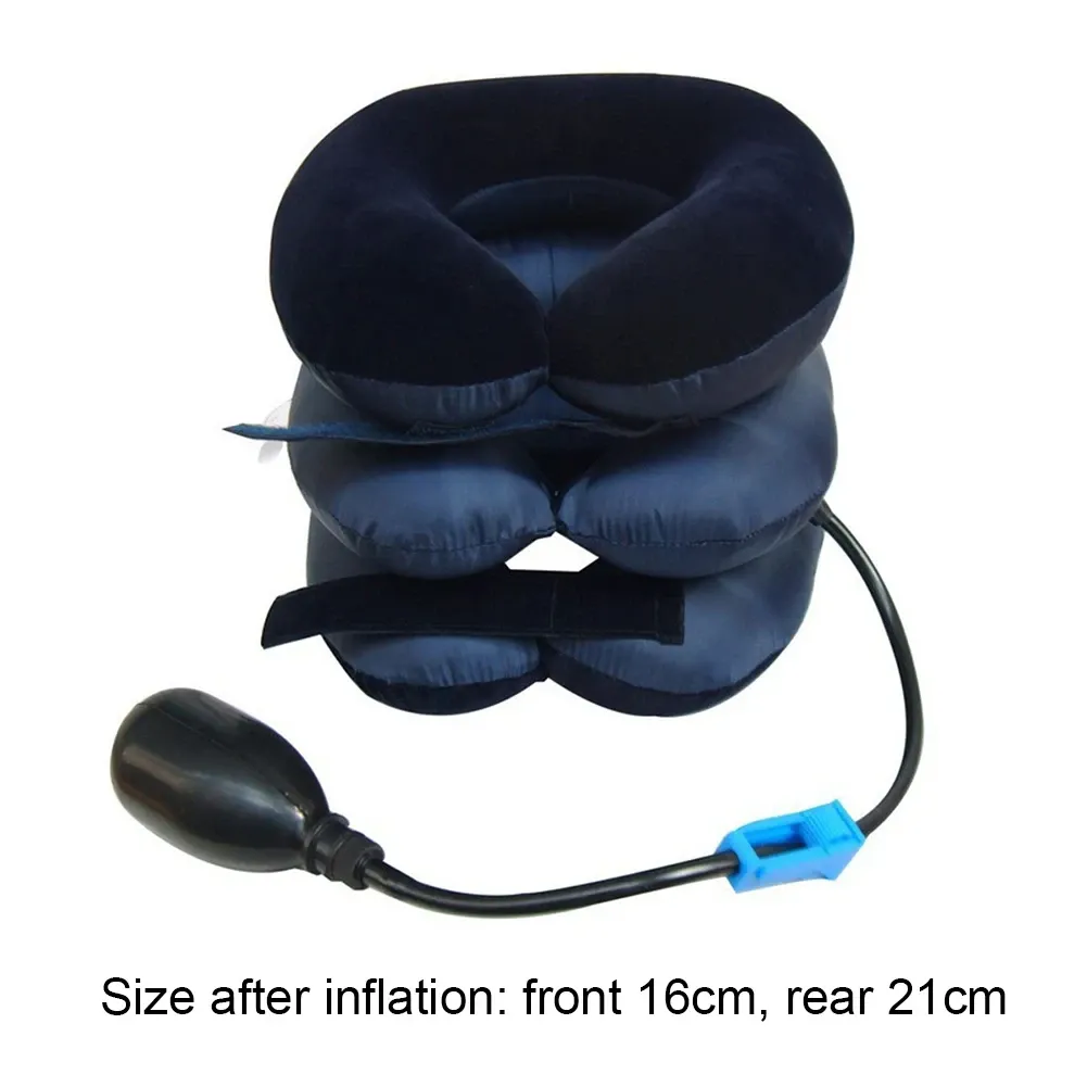 Attelle de traction cervicale gonflable – Soutien cervical pour la maison et le bureau 6