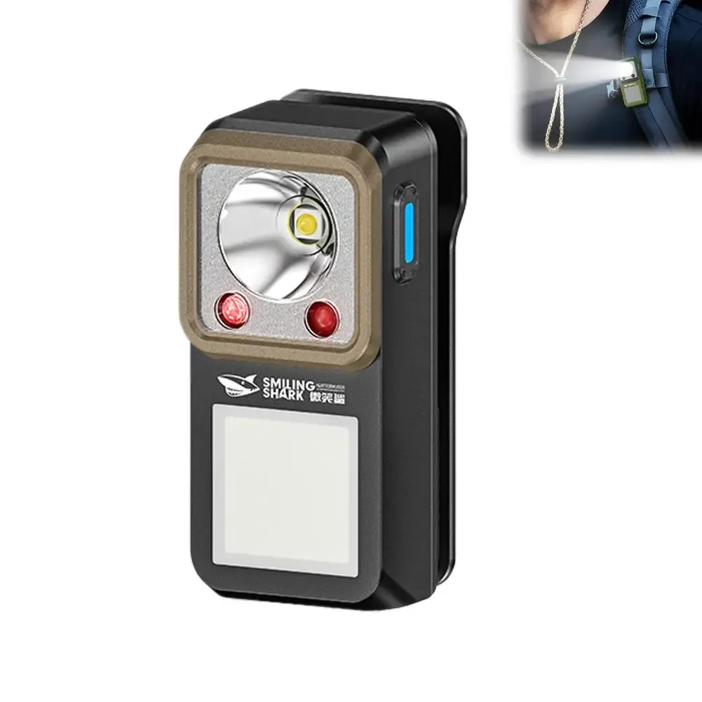 Lampe torche LED magnétique à clipser