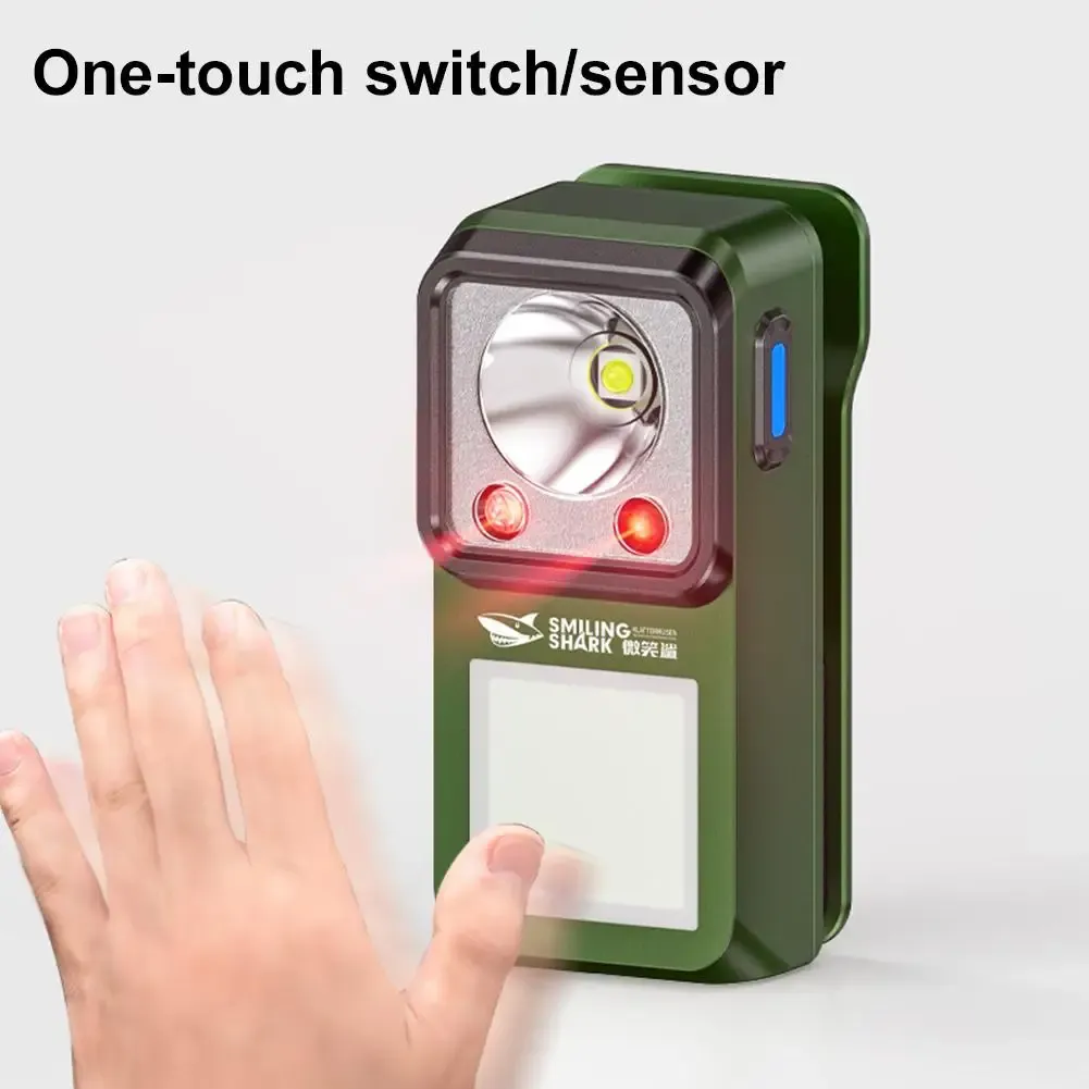 Lampe torche LED magnétique à clipser