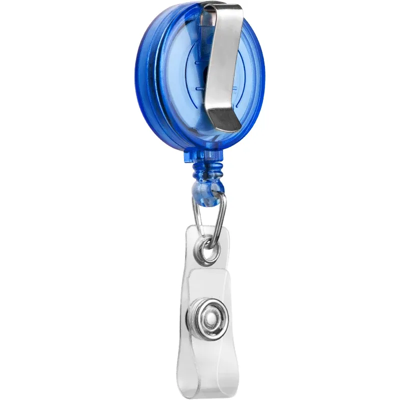 Lot de 10 porte-badges rétractables avec clip de ceinture 3