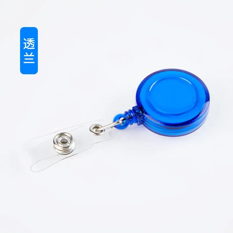 Lot de 10 porte-badges rétractables avec clip de ceinture 6