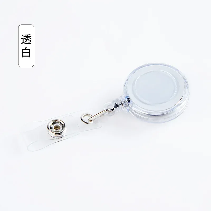 Lot de 10 porte-badges rétractables avec clip de ceinture 8