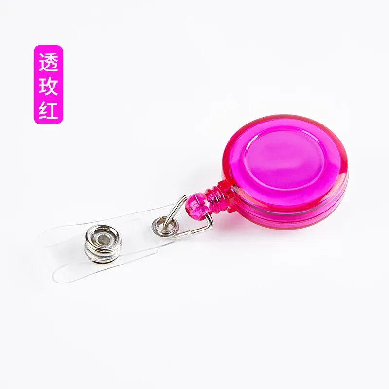 Lot de 10 porte-badges rétractables avec clip de ceinture 12