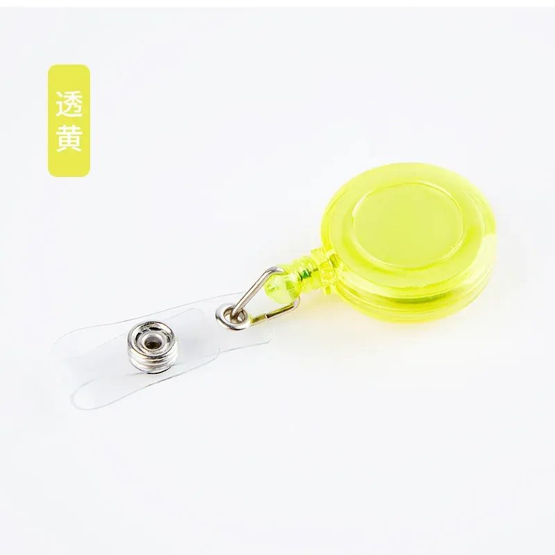 Lot de 10 porte-badges rétractables avec clip de ceinture 13