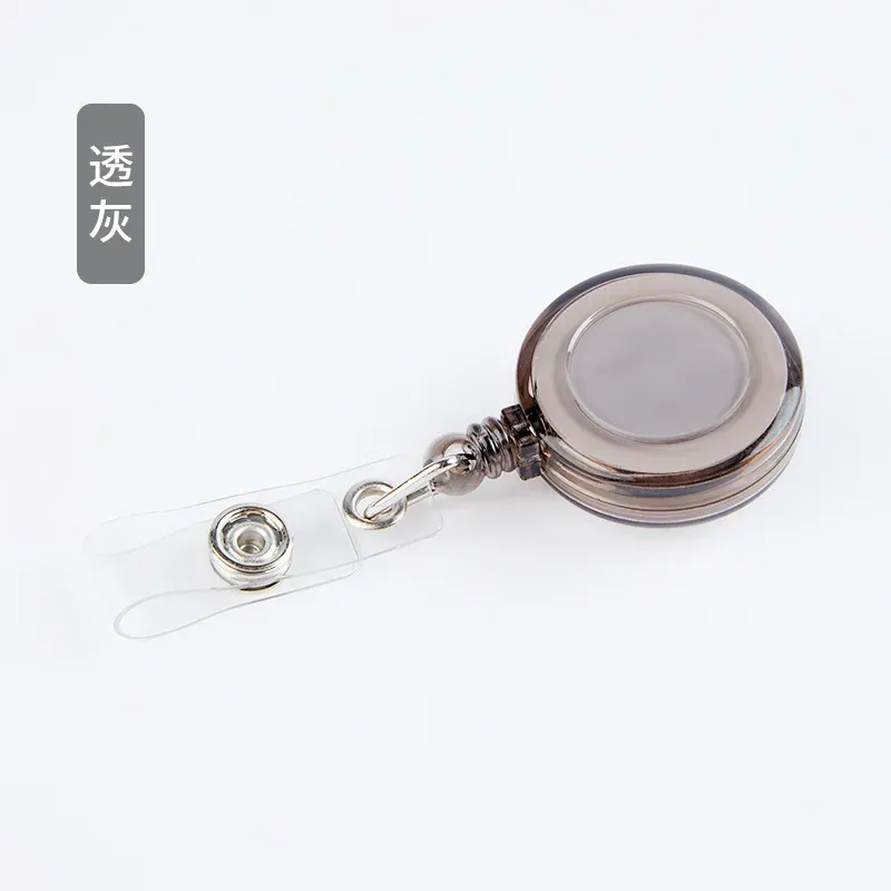 Lot de 10 porte-badges rétractables avec clip de ceinture 14