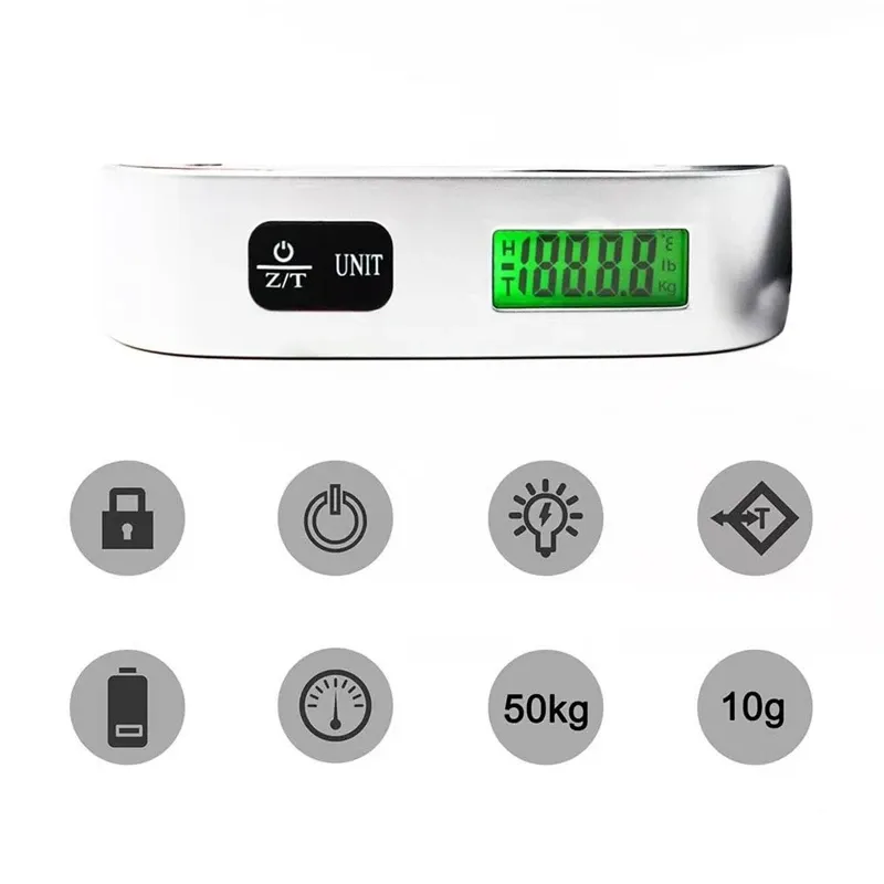 Peson électronique portable, utilisation en voyage