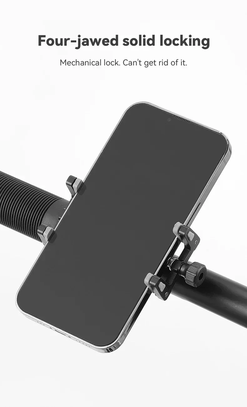 Support de téléphone monté sur guidon de moto