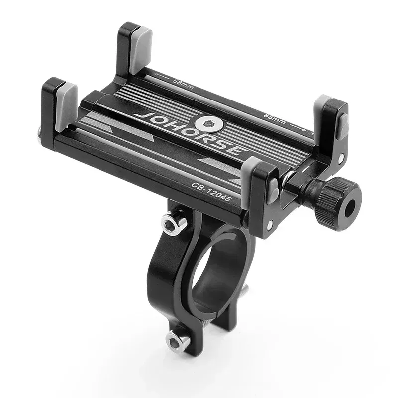 Support de téléphone pour moto et vélo électrique en alliage d'aluminium CNC à quatre griffes, compatible iPhone et Samsung 7