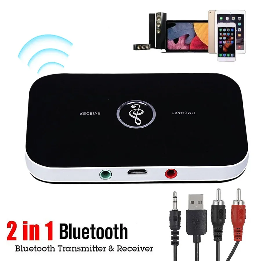 Émetteur et récepteur Bluetooth 2 en 1 - vue principale