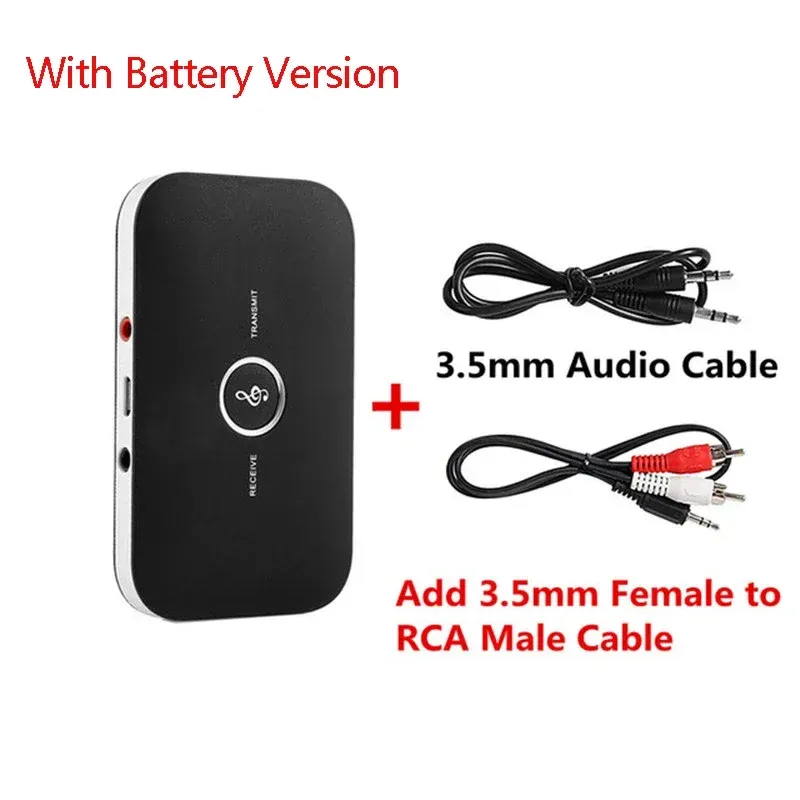 Émetteur et récepteur Audio Bluetooth 5.0, RCA, prise AUX 3,5 mm, dongle USB, adaptateur audio stéréo sans fil, pour kit mains libres de voiture, PC, TV, casque 10