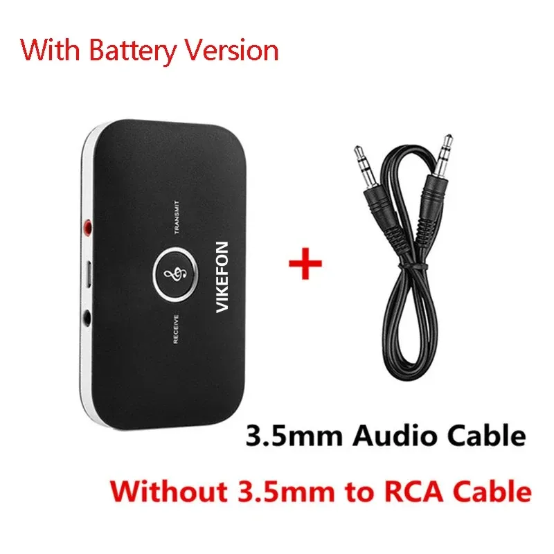 Émetteur et récepteur Audio Bluetooth 5.0, RCA, prise AUX 3,5 mm, dongle USB, adaptateur audio stéréo sans fil, pour kit mains libres de voiture, PC, TV, casque 7