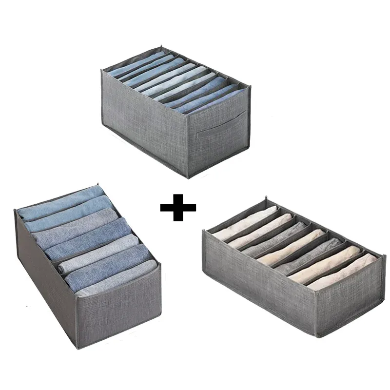Organisateur de placard à tiroirs pour vêtements, jeans, sous-vêtements et chaussettes 9