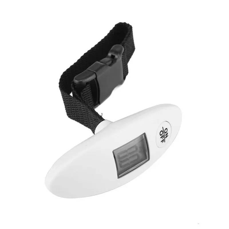 Balance numérique LCD pour bagages 40 kg / 100 g, portable et haute précision, avec sangle 2